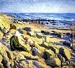 Joseph Kleitsch Rocky Cliffs, Laguna painting